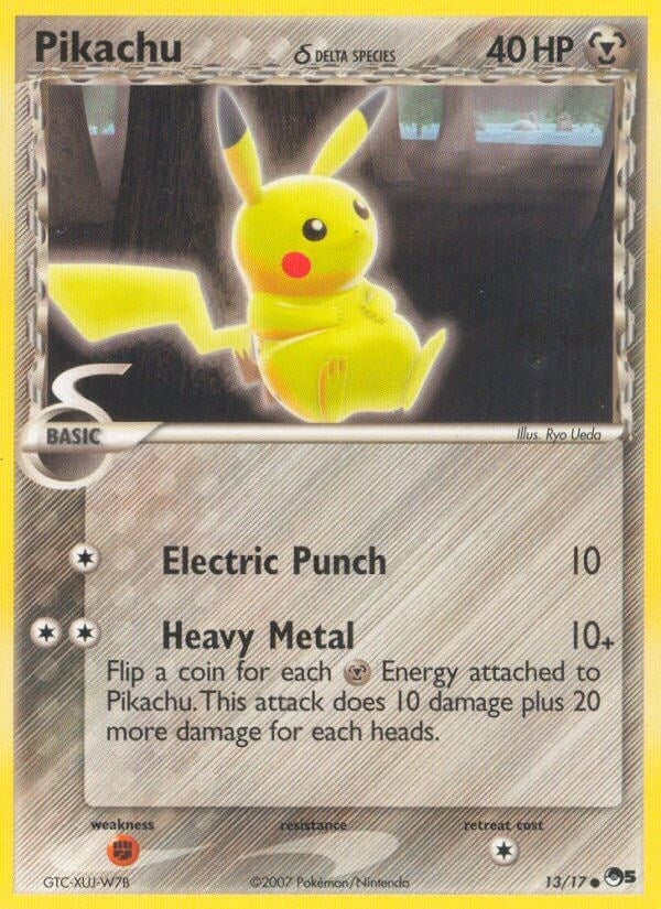 Image for Pikachu (Delta Species) (013/017) (POP Series 5) - Pokemon