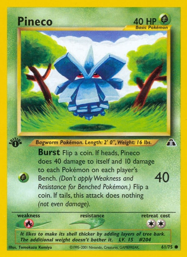 Image for Pineco (61/75) (Neo Discovery) - Pokemon