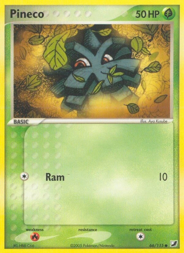 Image for Pineco (66/115) (Unseen Forces) - Pokemon