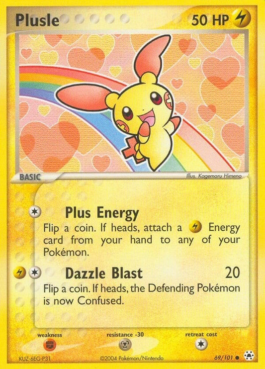 Image for Plusle (69/101) (Hidden Legends) - Pokemon