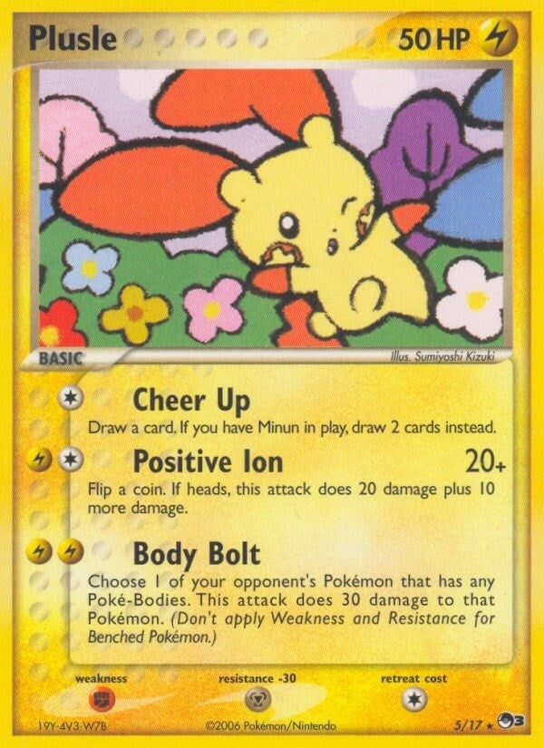 Image for Plusle (005/017) (POP Series 3) - Pokemon