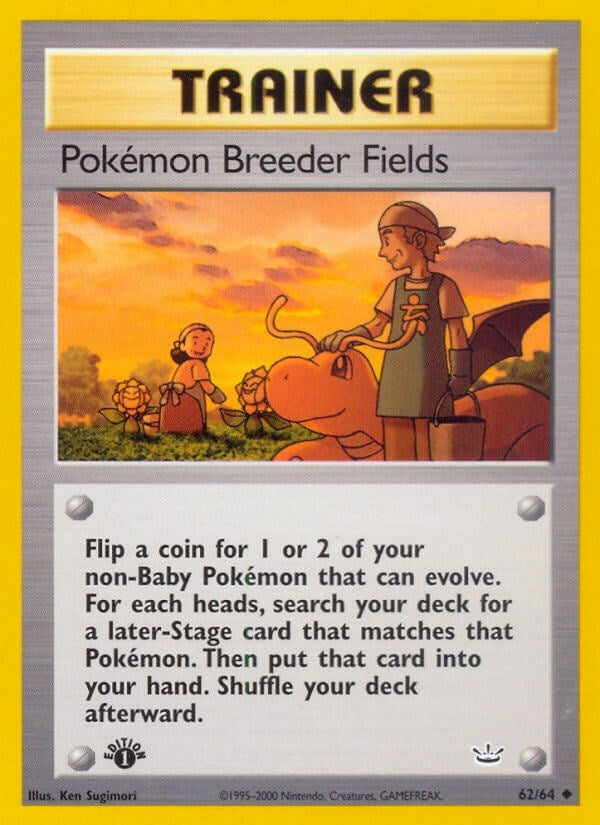 Image for Pokemon Breeder Fields (62/64) (Neo Revelation) - Pokemon