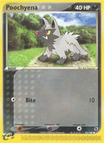 Image for Poochyena (63/109) (Ruby and Sapphire) - Pokemon