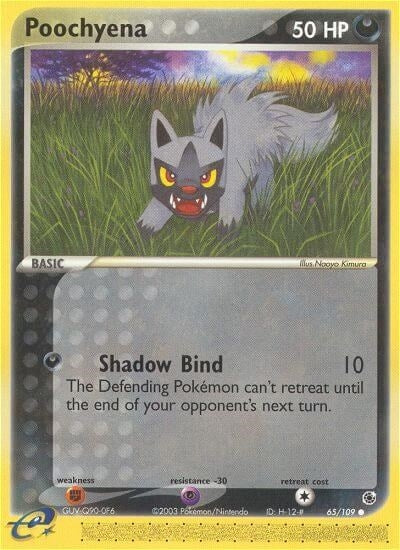 Image for Poochyena (65/109) (Ruby and Sapphire) - Pokemon