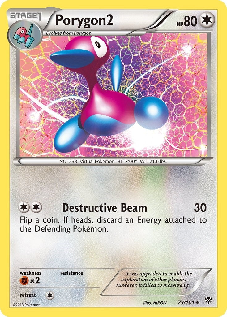 Image for Porygon2 (73/101) (Plasma Blast) - Pokemon