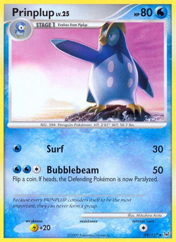 Image for Prinplup (59/127) (Platinum) - Pokemon