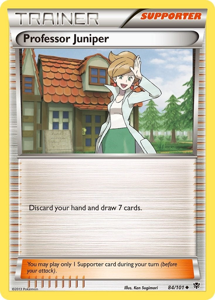 Image for Professor Juniper (84/101) (Plasma Blast) - Pokemon
