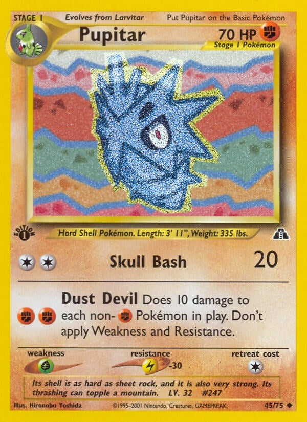 Image for Pupitar (45/75) (Neo Discovery) - Pokemon