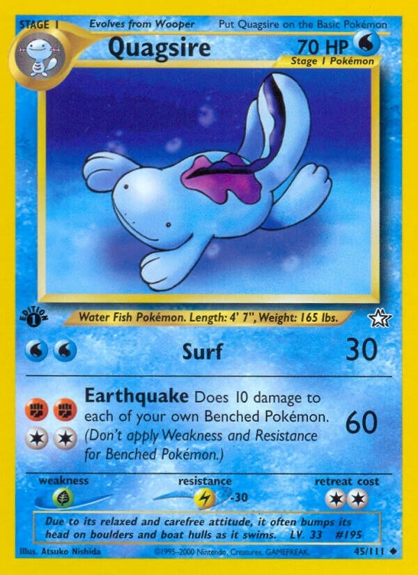 Image for Quagsire (045/111) (Neo Genesis) - Pokemon