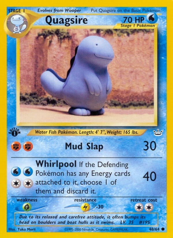 Image for Quagsire (48/64) (Neo Revelation) - Pokemon