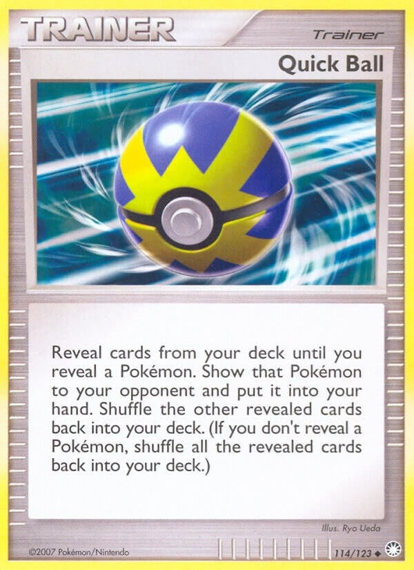 Image for Quick Ball (114/123) (Mysterious Treasures) - Pokemon