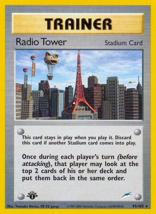 Image for Radio Tower (095/105) (Neo Destiny) - Pokemon