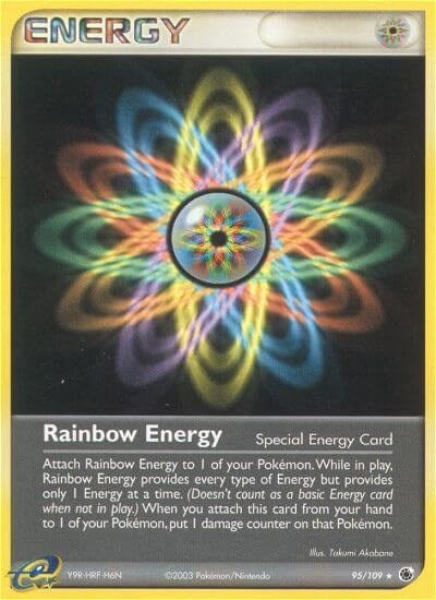 Image for Rainbow Energy (95/109) (Ruby and Sapphire) - Pokemon