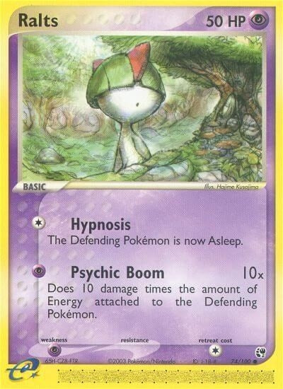 Image for Ralts (74/100) (Sandstorm) - Pokemon