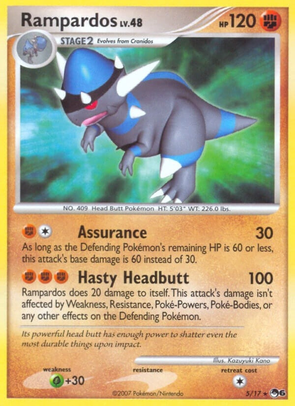 Image for Rampardos (005/017) (POP Series 6) - Pokemon