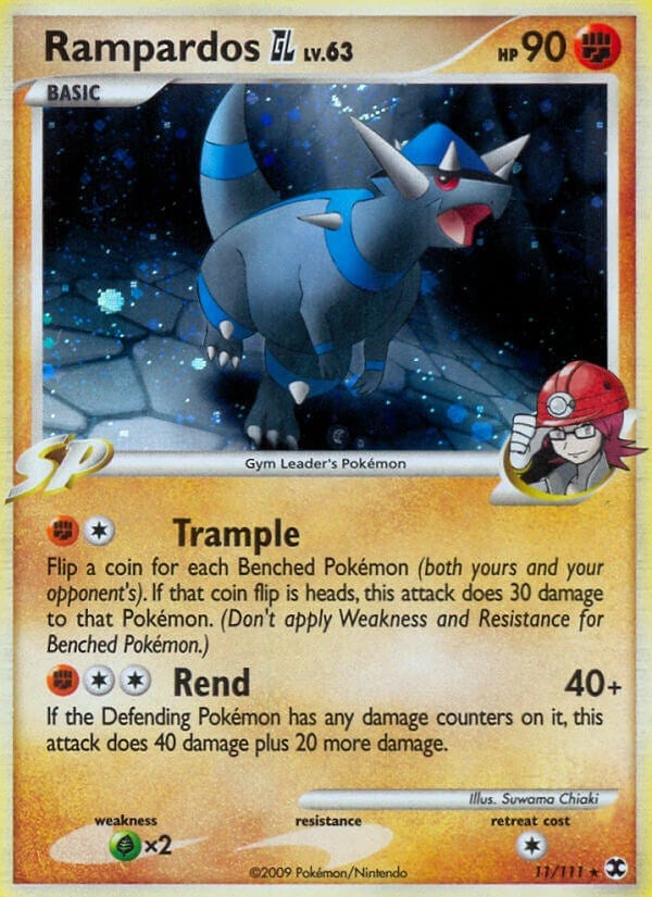 Image for Rampardos GL (11/111) (Rising Rivals) - Pokemon