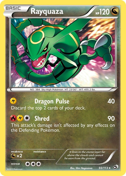 Image for Rayquaza (93/113) (Legendary Treasures) - Pokemon
