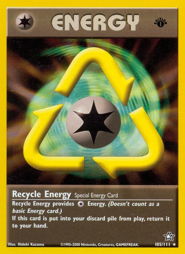 Image for Recycle Energy (105/111) (Neo Genesis) - Pokemon