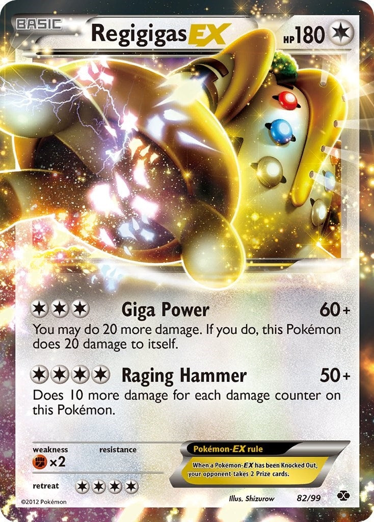 Image for Regigigas EX (82/99) (Next Destinies) - Pokemon