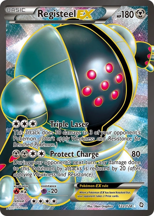 Image for Registeel EX (122 Full Art) (122/124) (Dragons Exalted) - Pokemon