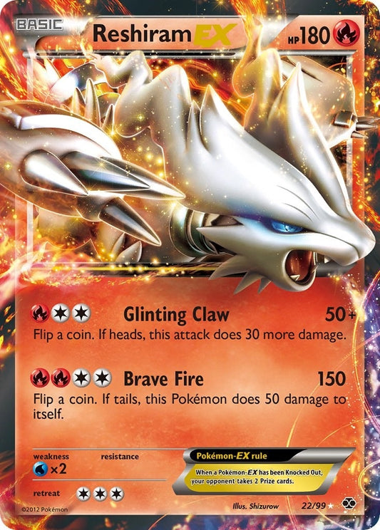 Image for Reshiram EX (22/99) (Next Destinies) - Pokemon