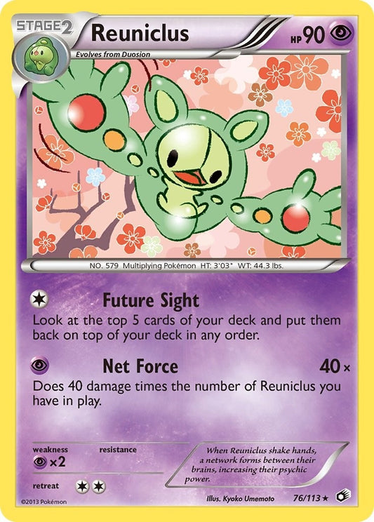 Image for Reuniclus (76/113) (Legendary Treasures) - Pokemon