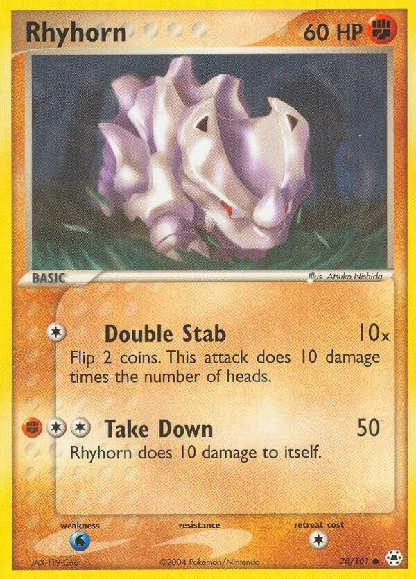 Rhyhorn (70/101) (Hidden Legends) – Troll Aus Melb PTY LTD