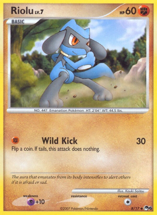 Image for Riolu (008/017) (POP Series 6) - Pokemon
