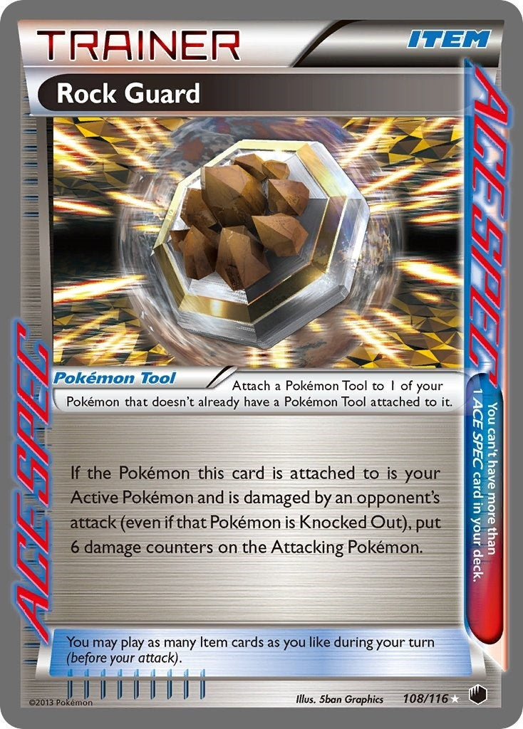 Image for Rock Guard (108/116) (Plasma Freeze) - Pokemon