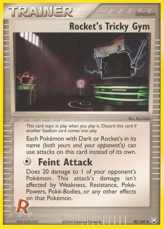 Image for Rocket's Tricky Gym (90/109) (Team Rocket Returns) - Pokemon