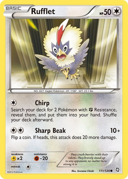 Image for Rufflet (111/124) (Dragons Exalted) - Pokemon