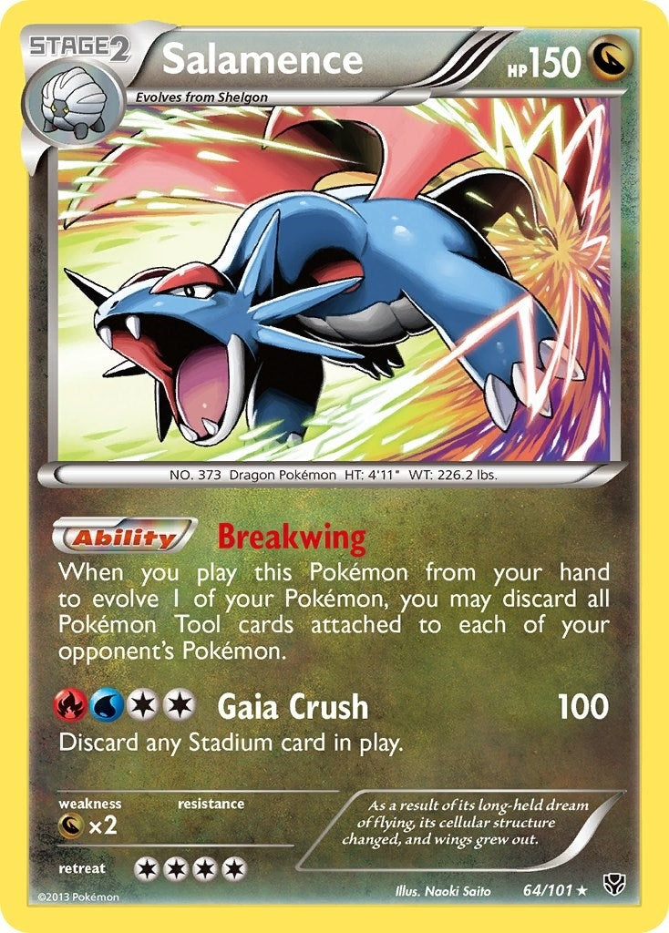 Image for Salamence (64/101) (Plasma Blast) - Pokemon