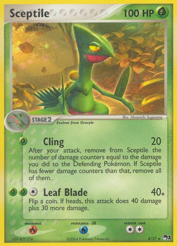 Image for Sceptile (004/017) (POP Series 1) - Pokemon