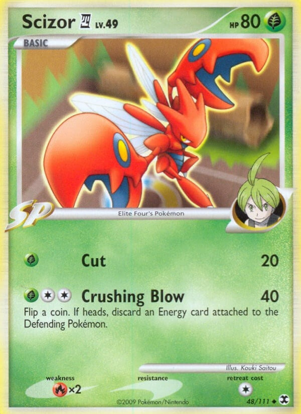 Image for Scizor E4 (48/111) (Rising Rivals) - Pokemon