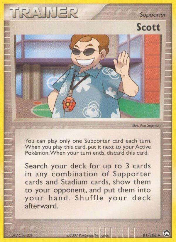 Image for Scott (81/108) (Power Keepers) - Pokemon