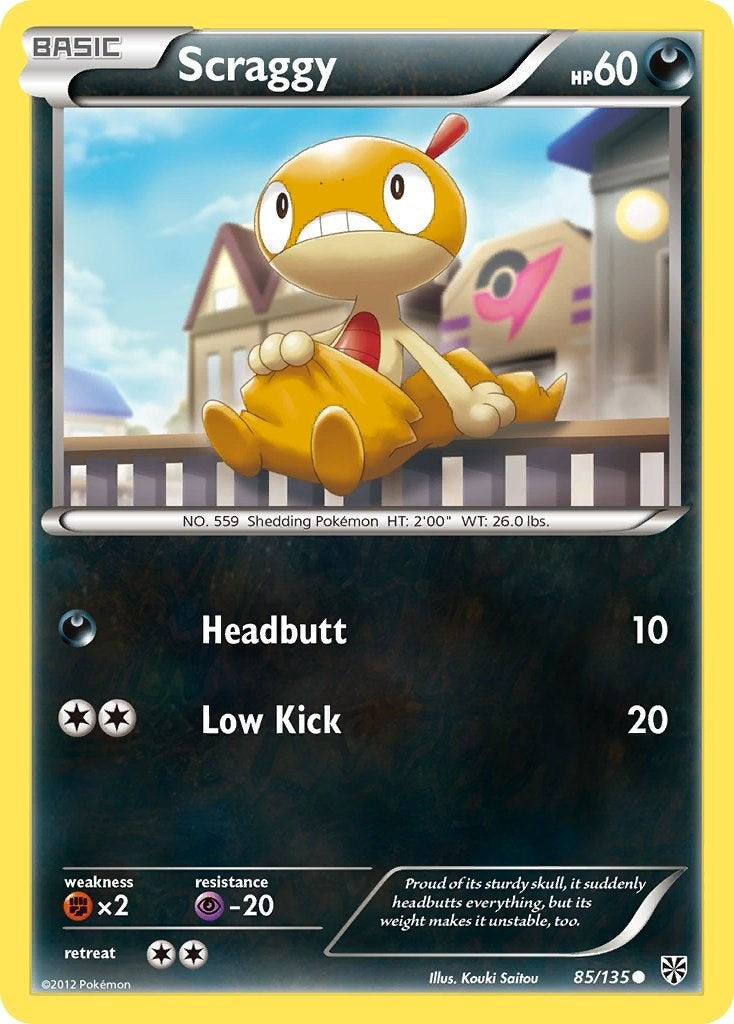 Image for Scraggy (85/135) (Plasma Storm) - Pokemon