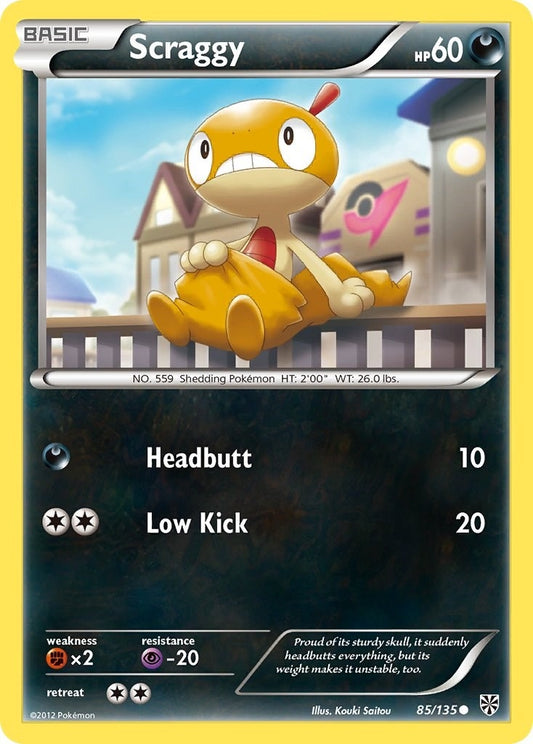 Image for Scraggy (85/135) (Plasma Storm) - Pokemon
