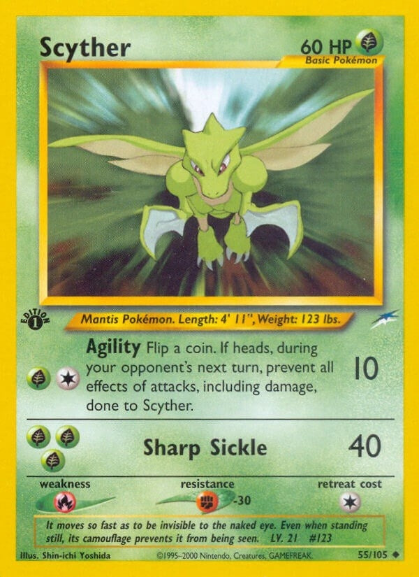Image for Scyther (055/105) (Neo Destiny) - Pokemon