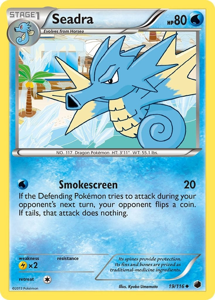 Image for Seadra (19/116) (Plasma Freeze) - Pokemon