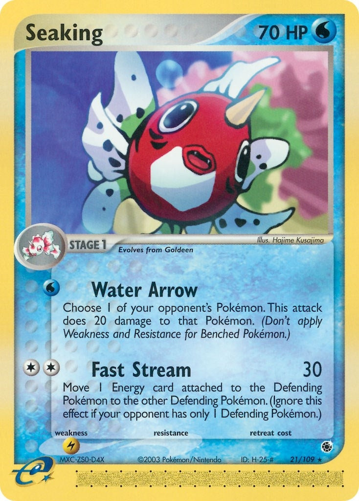 Image for Seaking (21/109) (Ruby and Sapphire) - Pokemon