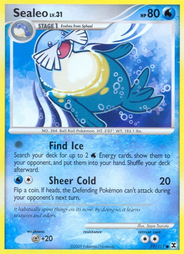 Image for Sealeo (77/111) (Rising Rivals) - Pokemon
