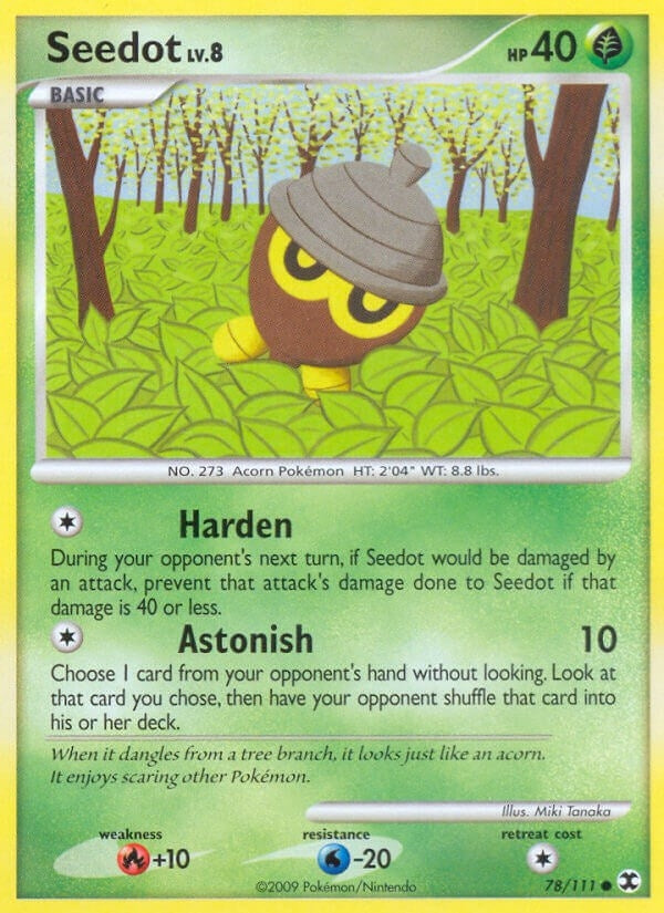 Image for Seedot (78/111) (Rising Rivals) - Pokemon