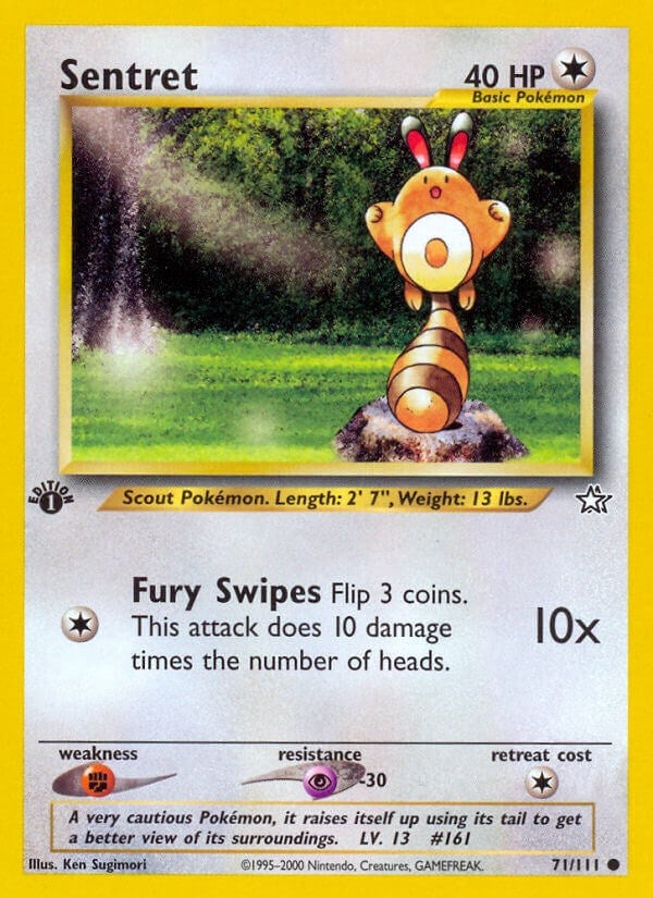 Image for Sentret (071/111) (Neo Genesis) - Pokemon