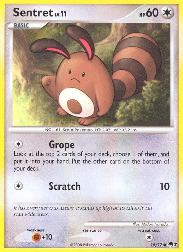 Image for Sentret (016/017) (POP Series 7) - Pokemon