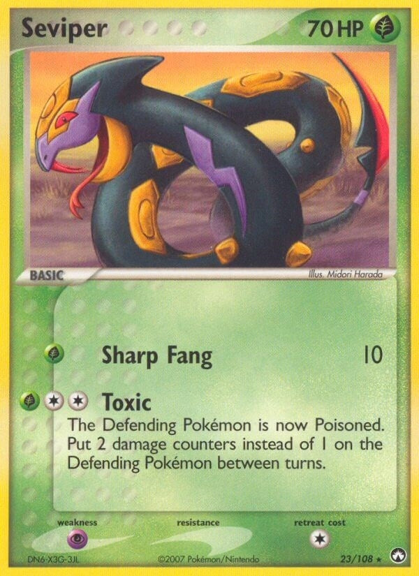 Image for Seviper (23/108) (Power Keepers) - Pokemon