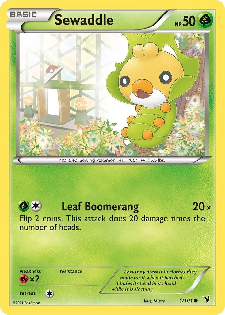 Image for Sewaddle (1/101) (Noble Victories) - Pokemon