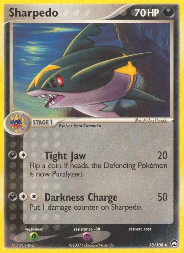 Image for Sharpedo (38/108) (Power Keepers) - Pokemon