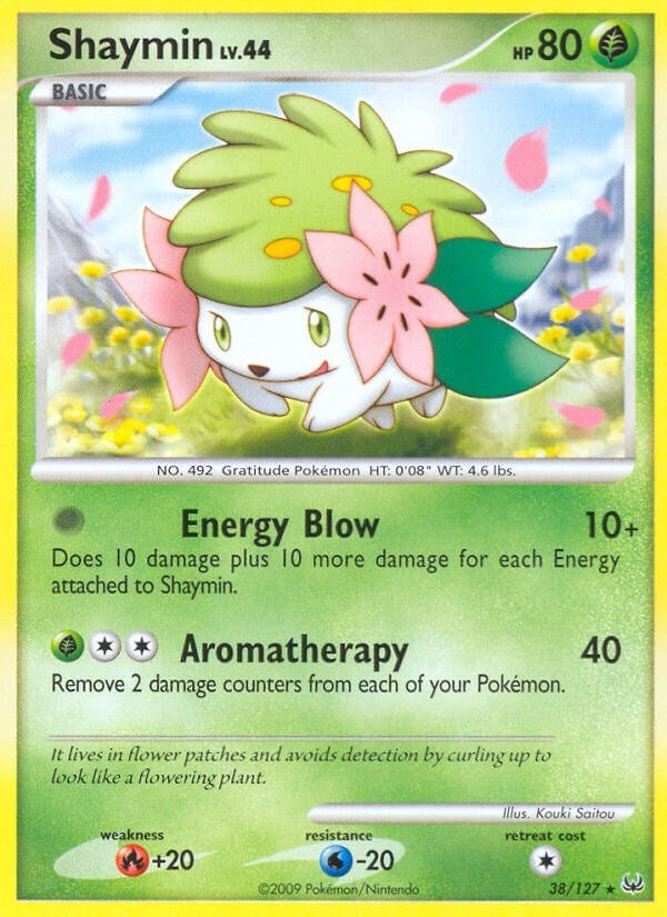 Image for Shaymin (38) (38/127) (Platinum) - Pokemon