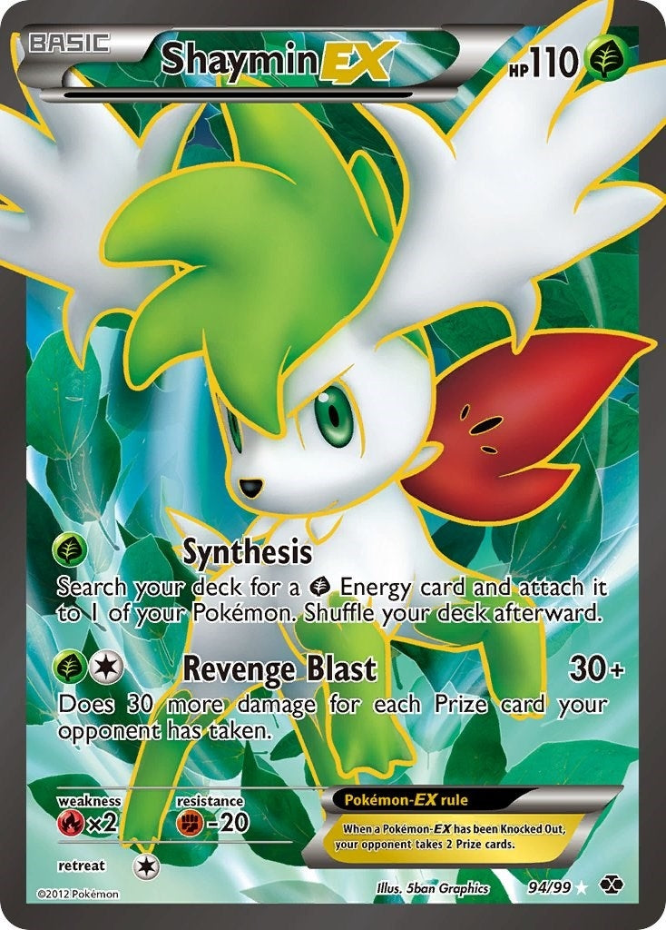 Image for Shaymin EX (94 Full Art) (94/99) (Next Destinies) - Pokemon