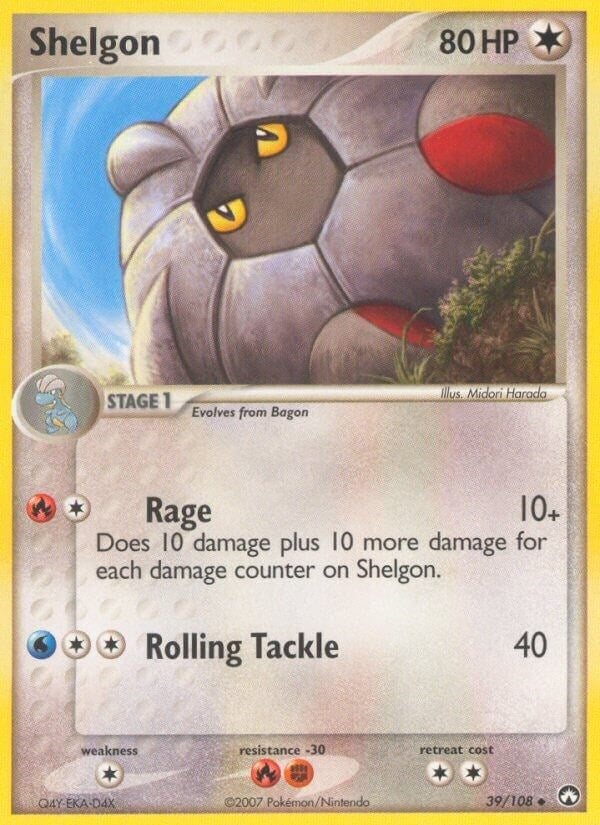 Image for Shelgon (39/108) (Power Keepers) - Pokemon